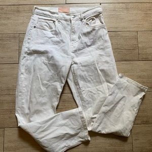 Everlane White “the cheeky” Jean